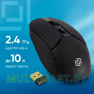 Мышь Оклик 509MW (черный) картинка 2